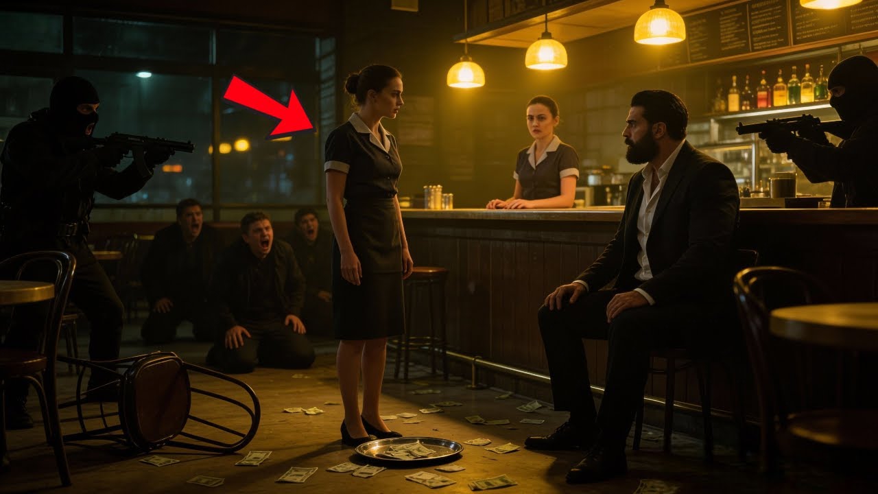 The Mafia Boss Noticed the Calm Waitress During the Robbery — Her Attitude Shocked Everyone