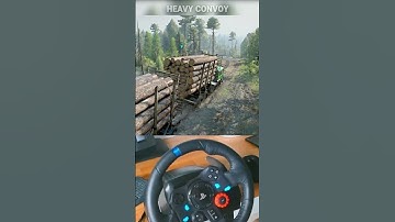 I DROVE TO THE LIMIT WITH ONE FULL TANK - SNOWRUNNER Part 2 #heavyconvoy