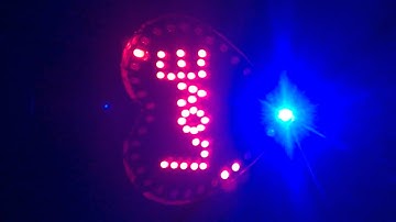 Led trái tim cực đẹp