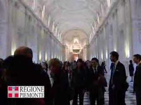 L'inaugurazione della Venaria