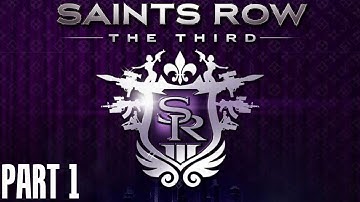 Saints Row The Third Walkthrough - PT1 - When Good Heists Go Bad