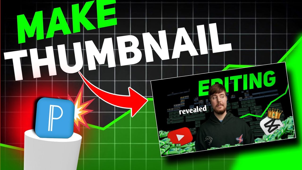 How to make a professional thumbnail Like @decodingyt on mobile in ...