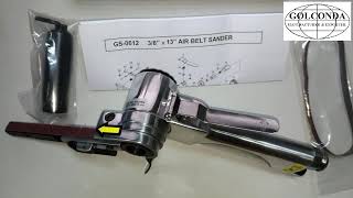 GS-0612   3/8’’ X 13’’ INDUSTRIAL AIR BELT SANDER 10 X 330 MM (20000 RPM, 0.5 HP)