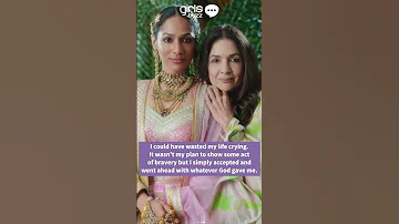 How I Raised Masaba As A Single Mom Mother S Day Special Shorts Mothersdayshorts 