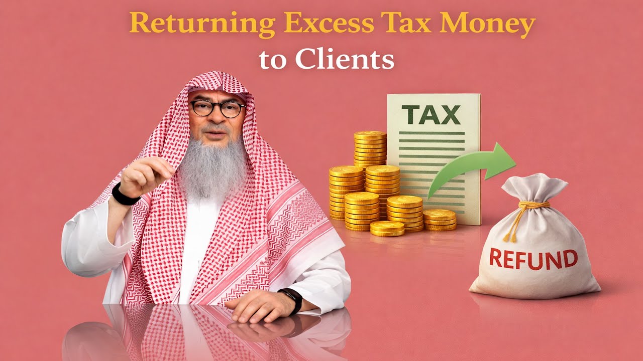 Returning Excess Tax Money to Clients | Sheikh Assim Al Hakeem 