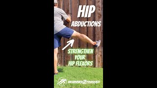 Hip Flexor Strength Training For Runners  Hip Abductions #Shorts
