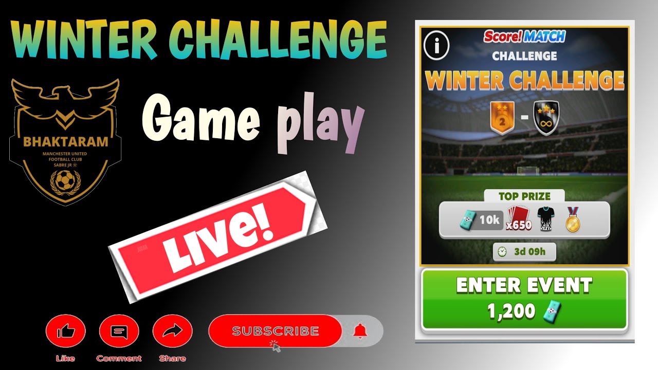 🌟 WINTERS CHALLENGE ✈️ NEW JERSEY WITH 4-4-2 FORMATION 💪 #scorematch #football