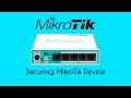 Securing MikroTik Device