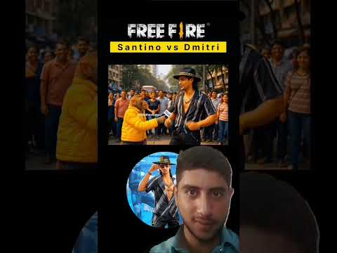 Sentino vs Dimitri which more powerful comment?! #freefireshorts #shortsfeed