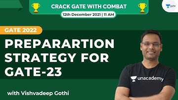 Preparartion Strategy for GATE-23 | Vishvadeep Gothi