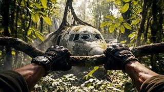 Download Lagu Accidentally Discover a Crashed Airplane in the Forest | Full Luxury Home Transformation (ASMR) MP3