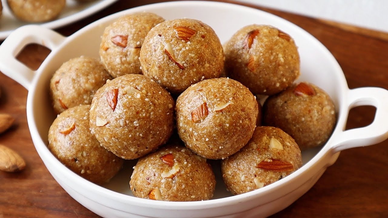 పిల్లల జ్ఞాపకశక్తిని, తెలివితేటలను పెంచే ప్రోటీన్ లడ్డు💪😋Protein Laddu | Healthy Laddu Recipe Telugu