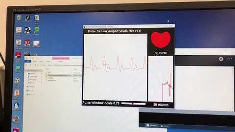 processing visualization (pulse sensor)