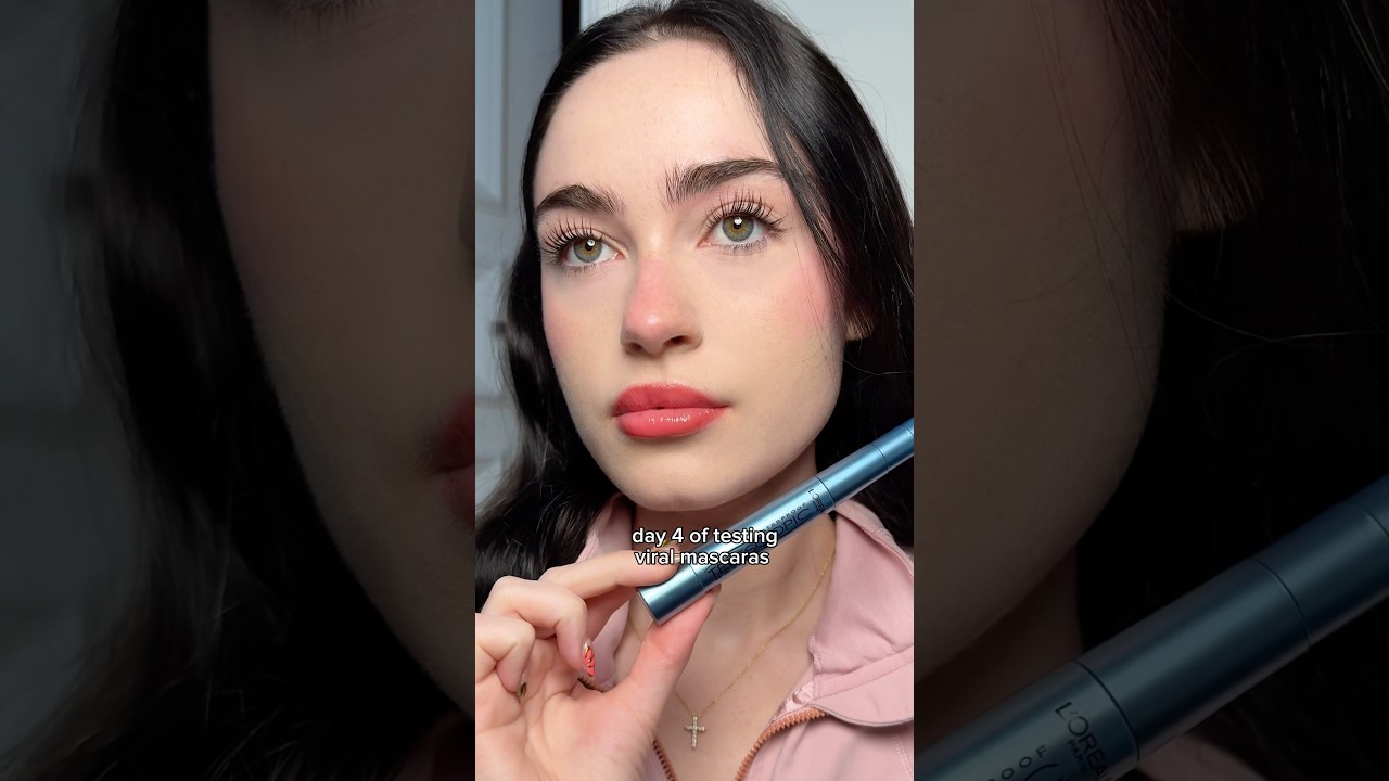 today we are testing the L’Oréal waterproof telescopic mascara🤍