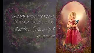 How YOU can Create a Beautiful Floral Oval Frame on your Portraits in Photoshop screenshot 3