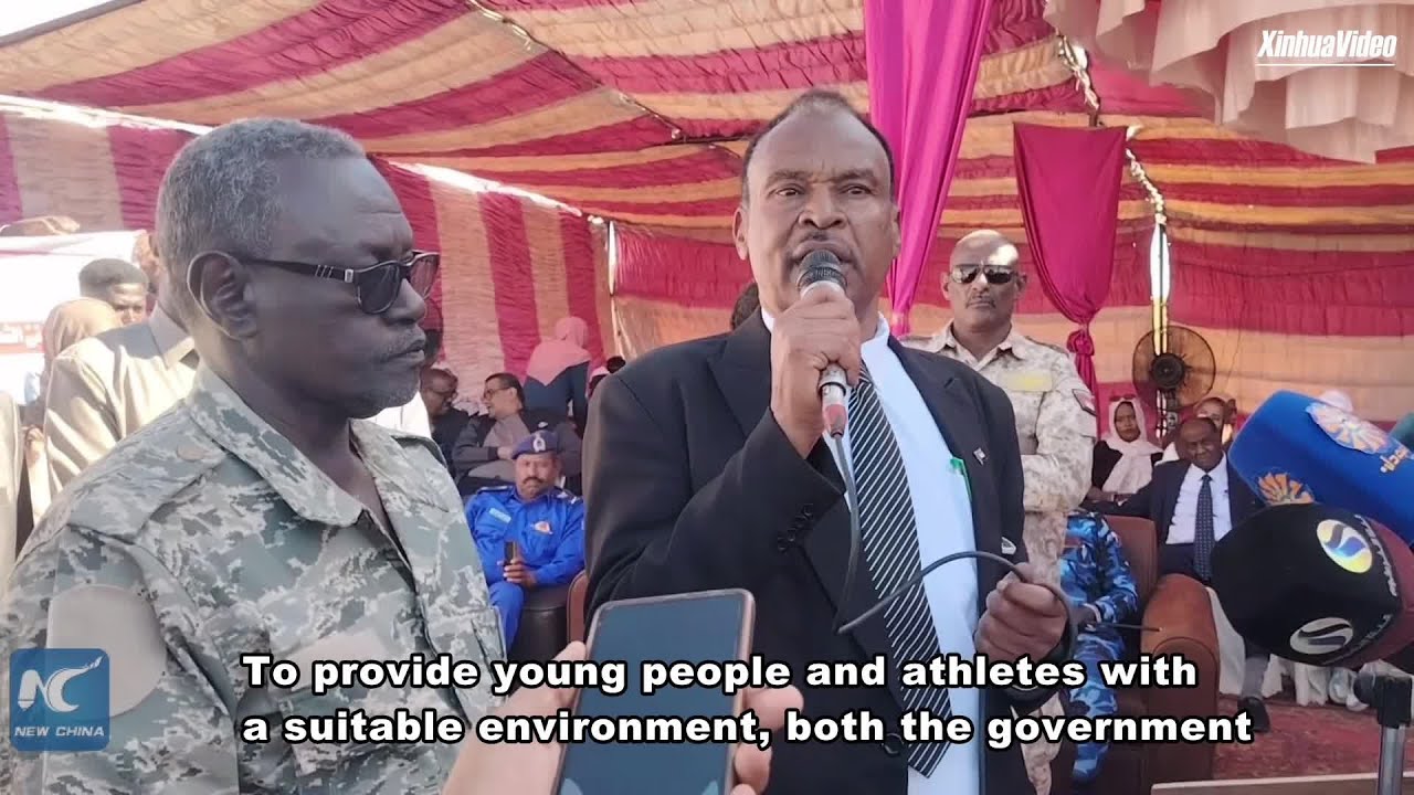 Sudan's capital hosts youth sports festival in spite of civil war