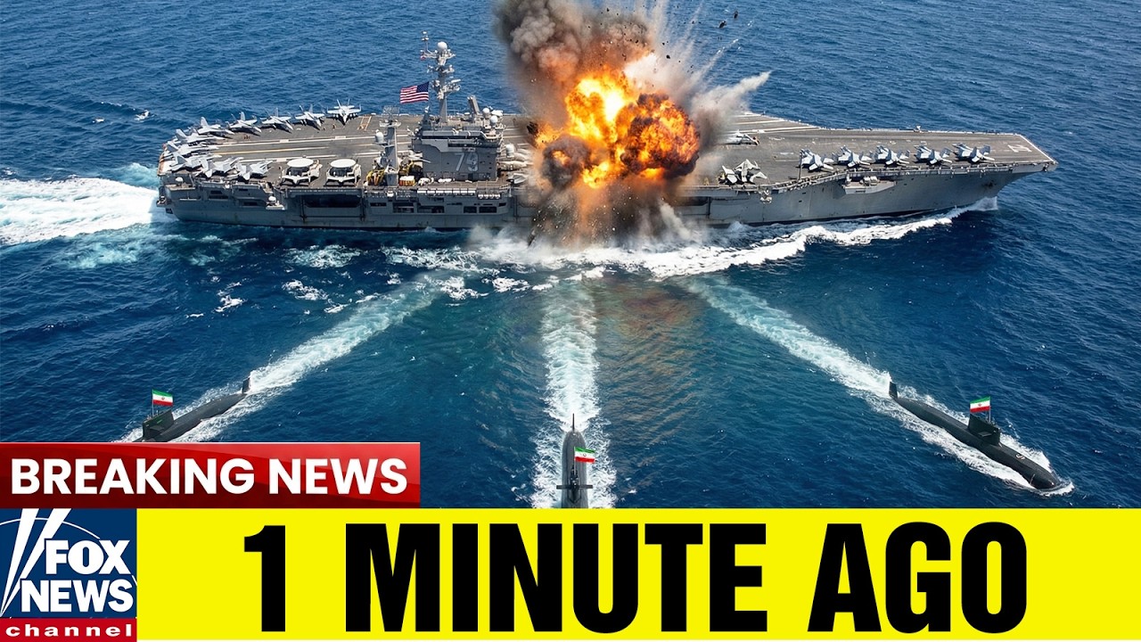 Three Iranian Submarines Targeted a U.S. Carrier in the Strait of Hormuz — Then THIS Happened..