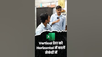 How To Transpose Data In Excel With Shortcut #mybigguide #shorts #excel