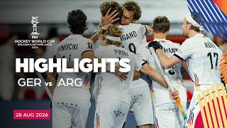 FIH Hockey Men's World Cup 2026, Semis: Germany vs Argentina | #HWC2026