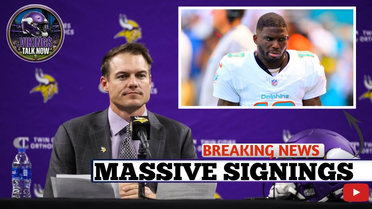 WATCH: THE MOST EXCITING FREE AGENT SIGNING IN VIKINGS HISTORY IS ABOUT TO HAPPEN – AND IT'S BASICALLY free