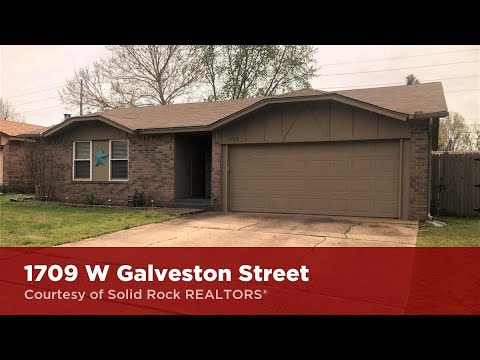 1709 W Galveston Street, Broken Arrow, OK home video tour
