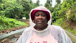     Dominica Flooding Emotional Wife Reacts After Heavy Rain Destroys Their Home In Atkinson