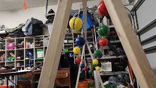 Tuning the pendulum snake