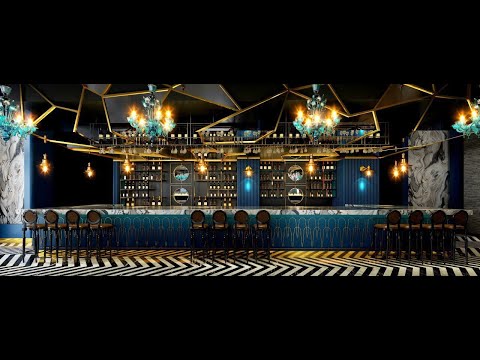 BluMotto Cafe & Restaurant - by Serif Sogukbulak  (Luxury Restaurant Cafe Project) #luxury