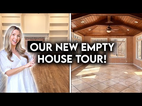 Our New Empty House Tour | Nashville Colonial Home