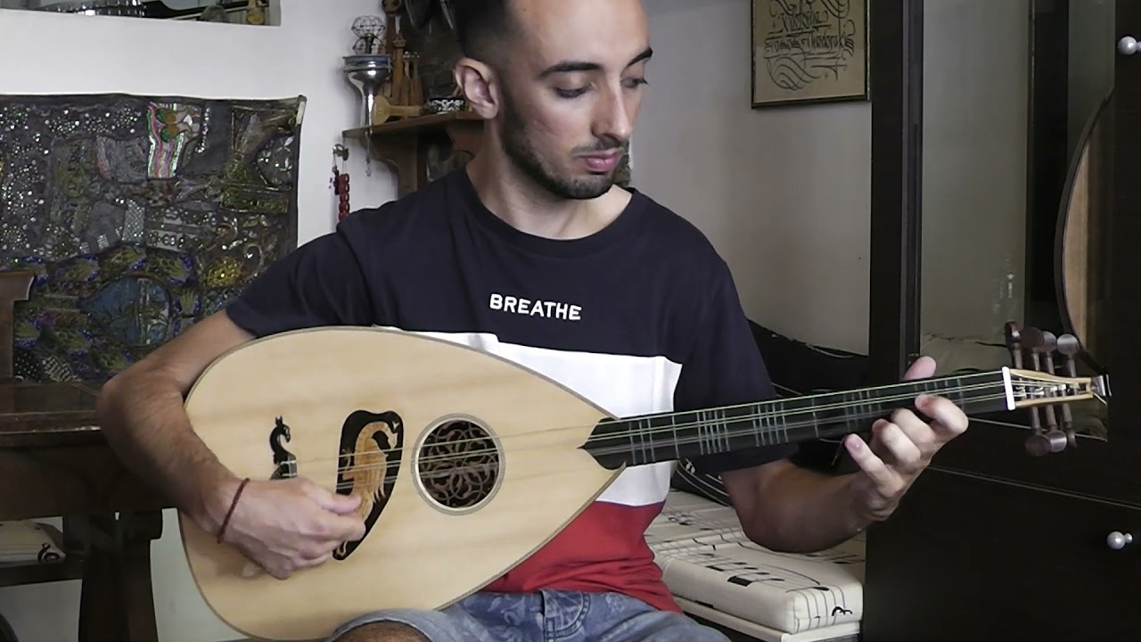Istanbul lute (Lavta) made by Tasos Theodorakis.