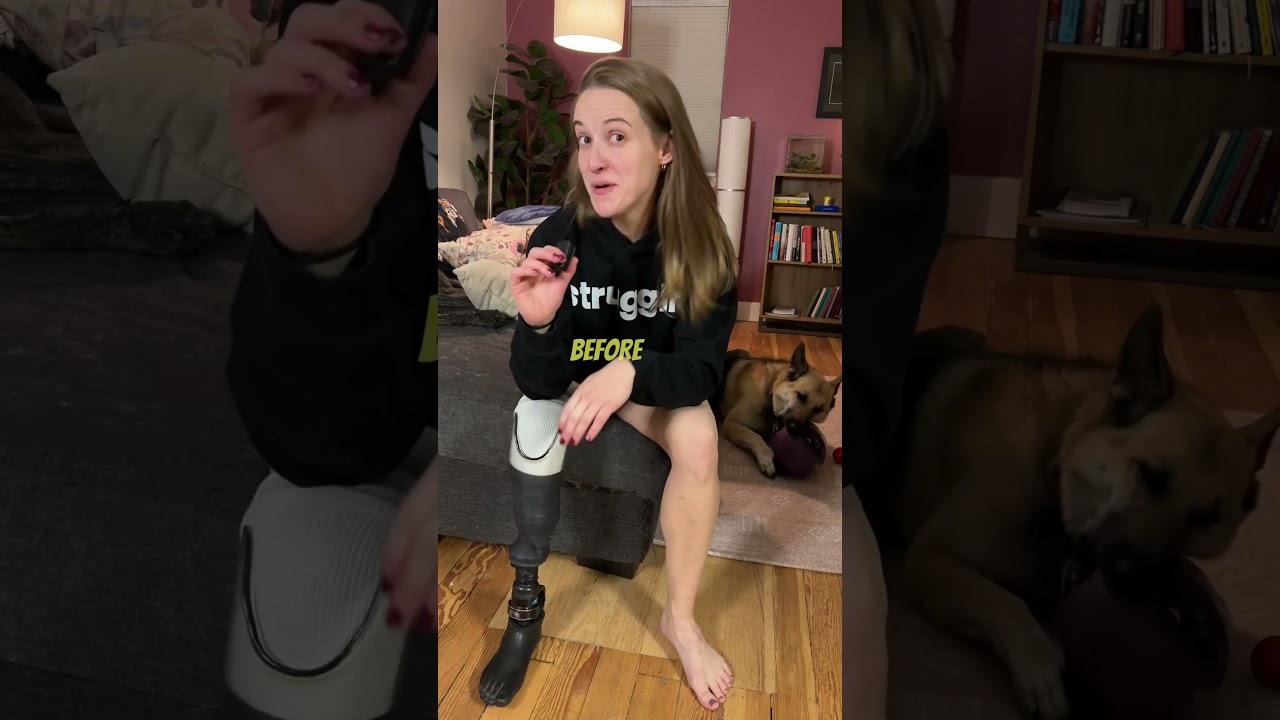 My prosthetic BROKE (and got stuck ON me?)!
