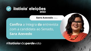 ELEIÇÕES 2022: CONFIRA A ENTREVISTA COMPLETA DE SARA AZEVEDO (PSOL) AO JORNAL DA ITATIAIA