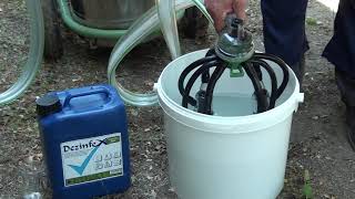 Taşınabilir Sağım Makinalarının Temizliği - Dezi̇nfex Sağim Si̇stemleri̇ Royal İlaç