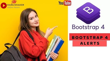 Lecture -9- // Bootstrap 4 Alerts Full Introduction  // Bootstrap 4 For Beginners In Hindi