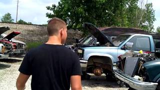 Junk Mafia In Action at The Liberty U Pull Liberty MO