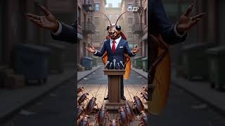 Cockroach Janta Party🪳#trendingshorts #viralshort #increasesusbcribers #increaseviews #ytshortsvideo