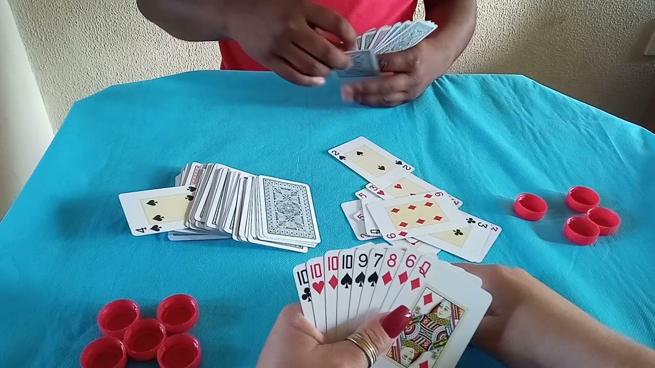 Jogando baralho, cacheta cartas Ep. 36
