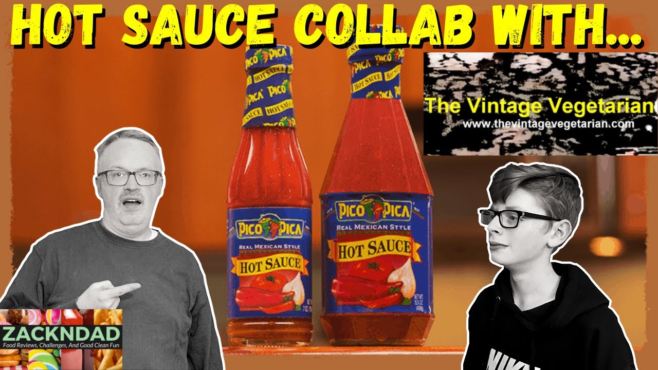 Pico Pica Hot Sauce CHALLENGE COLLAB with The Vintage Vegetarian