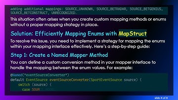 Mapping Enum Fields Efficiently with MapStruct in Java