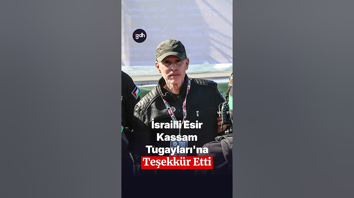İsrailli esir Kassam Tugayları'na teşekkür etti