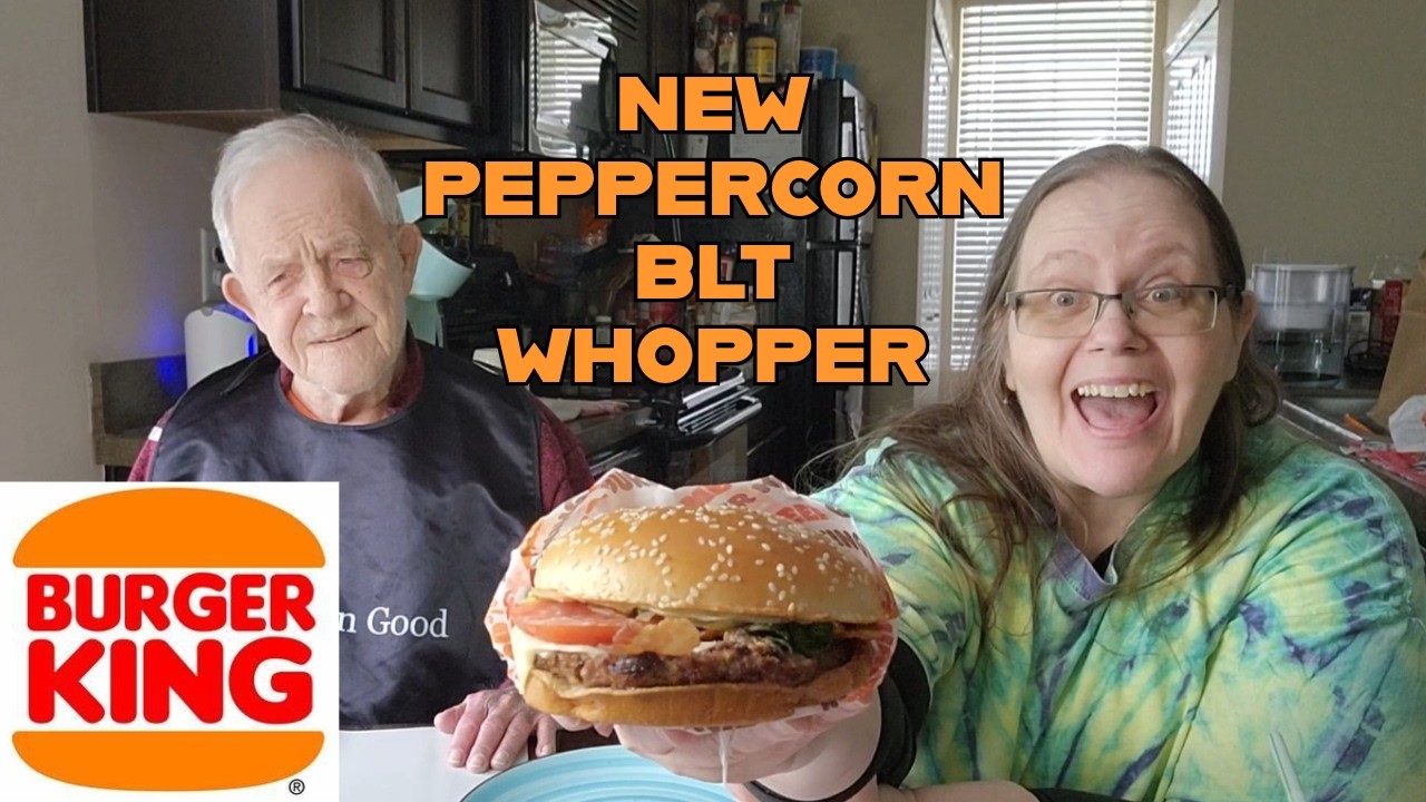 Burger King NEW Peppercorn BLT Whopper Review