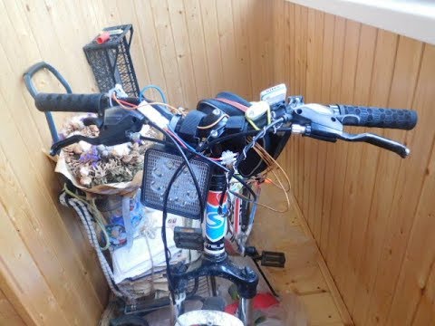 Большая фара на велосипед