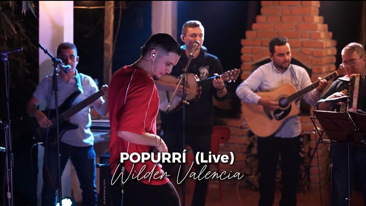 Wilder Valencia - Popurrí en Vivo ( Vicente Fernández) Cover