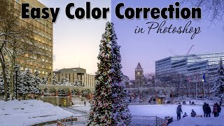 Color Correcting Using Levels in Photoshop