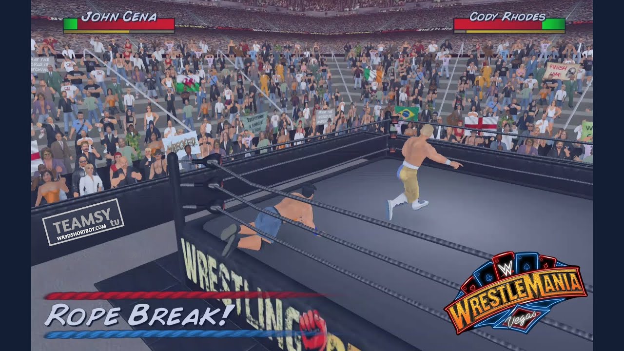 Cody Rhodes (c) vs. John Cena | Undisputed WWE Championship at WrestleMania 2025 | Wrestling Empire