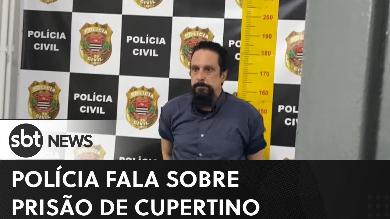 Polícia fala sobre prisão de Paulo Cupertino