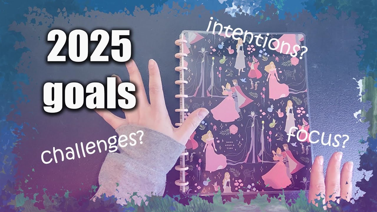 2025 New Year goals for Halo Moon Studios and Beyond! [ft. a simple bujo!]