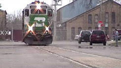 Brainerd, MN BNSF street running