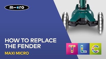 How to replace the fender on a Maxi Micro Scooter | Micro Scooters UK