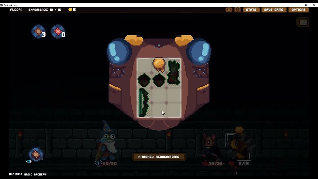 Backpack Hero, Episode 217: Tote, Frog Magic Archery's Part 1 (instrumental gameplay)